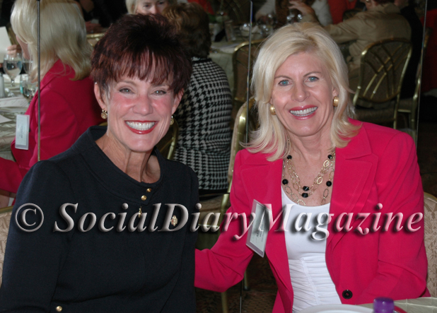 Carol LeBeau and Maggie Watkins at Girl Scouts Event
